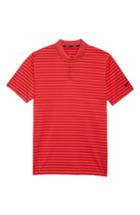 Men's Nike Dry Victory Stripe Golf Polo - Red