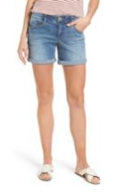 Women's Wit & Wisdom Ab-solution Denim Shorts - Blue