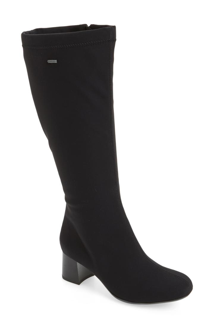 Women's Ara Clarissa Waterproof Gore-tex Boot, Size 10.5 M - Black