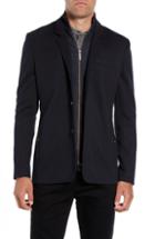 Men's Ted Baker London Almond Slim Fit Jersey Blazer (m) - Blue