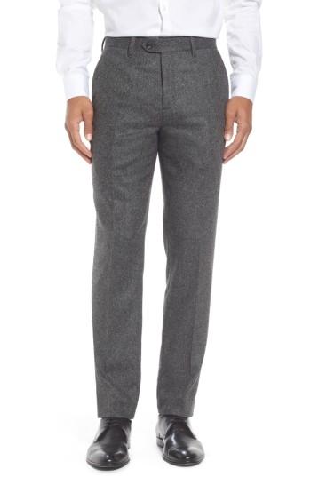 Men's Ted Baker London Modern Slim Fit Trousers R - Black