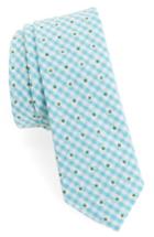 Men's 1901 Flower & Gingham Cotton Tie