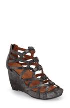 Women's L'amour Des Pieds'ivanna' Gladiator Wedge Sandal .5 M - Grey
