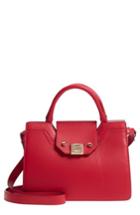 Jimmy Choo Small Rebel Suede Tote - Red
