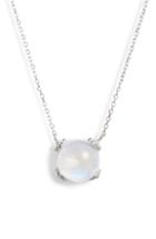 Women's Anzie Dew Drop Cluster Moonstone Pendant Necklace