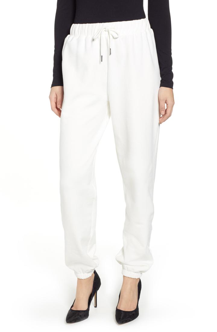 Women's Tiger Mist Rose Jogger Pants - White