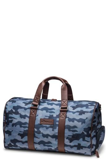 Men's Peter Millar Camo Duffel Bag - Blue