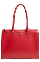 Lodis Jessica Leather Tote - Red
