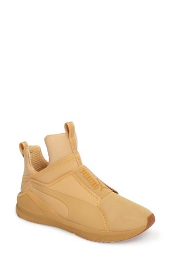 Women's Puma 'fierce Core' High Top Sneaker M - Beige