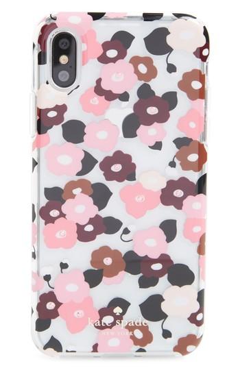 Kate Spade New York Jeweled Small Blooms Iphone X Case - Pink