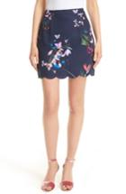 Women's Ted Baker London Staycee Tropical Oasis Miniskirt - Blue