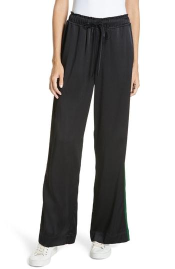 Women's Frame Wide Leg Pants - Black