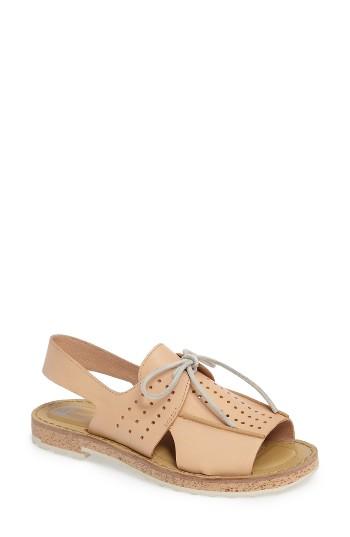 Women's Camper Lace-up Sandal Eu - Beige