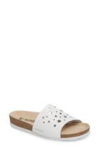 Women's Mephisto Nora Slide Sandal M - White