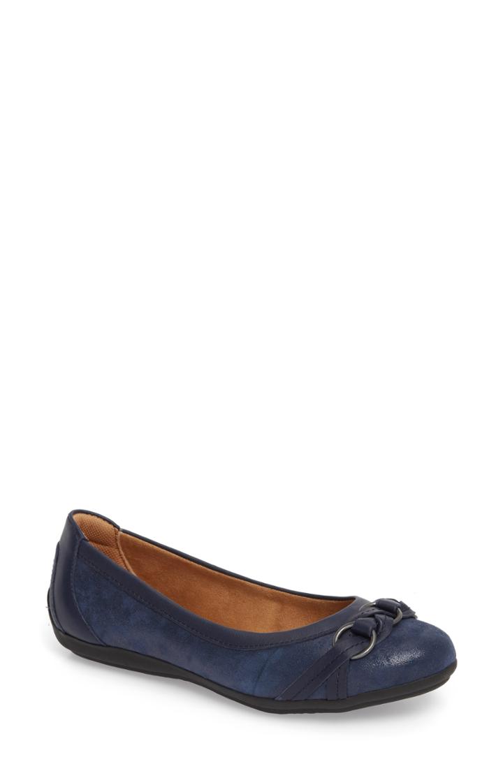 Women's Comfortiva Malloree Flat W - Blue