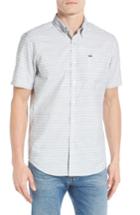 Men's Hurley Sound Dri-fit Print Woven Shirt - Ivory