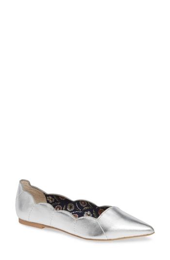 Women's Seychelles Island Flat M - Metallic