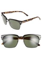 Women's Tom Ford 'river' 57mm Clubmaster Sunglasses -