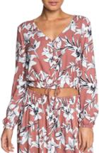 Women's Roxy Morning Ritual Crop Blouse