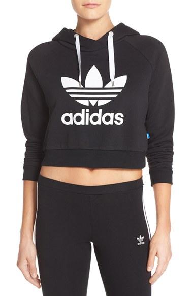 Women's Adidas Originals Crop Hoodie