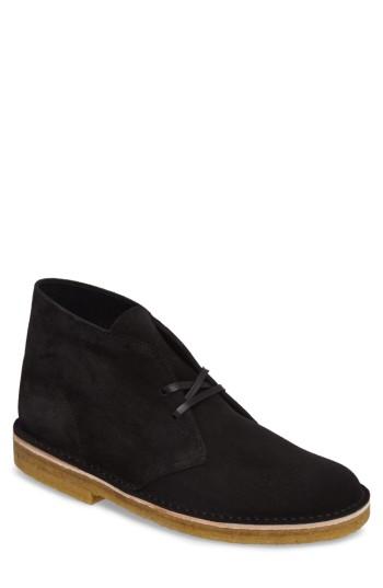 Men's Clarks Desert Chukka Boot .5 M - Black