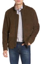 Men's Rodd & Gunn Avondale Suede Jacket, Size - Brown