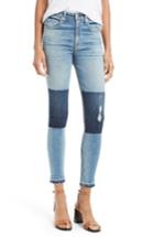 Women's Rag & Bone/jean Dive High Waist Capri Skinny Jeans - Blue