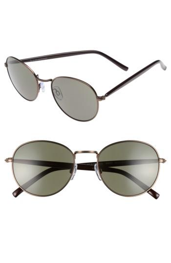 Women's Ed Ellen Degeneres 53mm Gradient Round Sunglasses - Matte Bronze