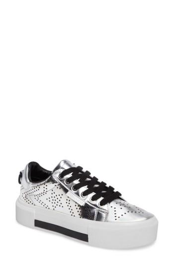Women's Kendall + Kylie Tyler Platform Sneaker M - Metallic