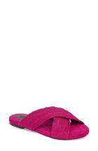 Women's Topshop Felilx Rope Slide Sandal .5us / 41eu M - Pink