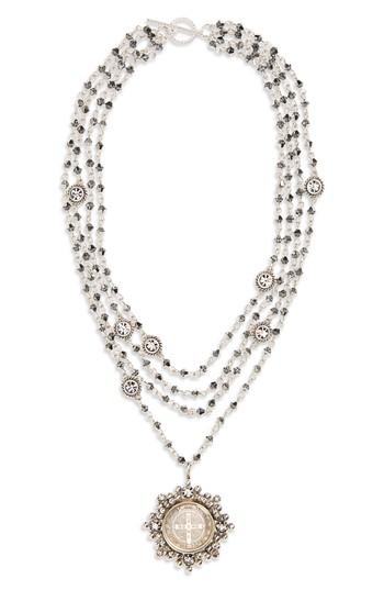 Women's Virgins Saints & Angels Cloister Magdalena Rosary Necklace
