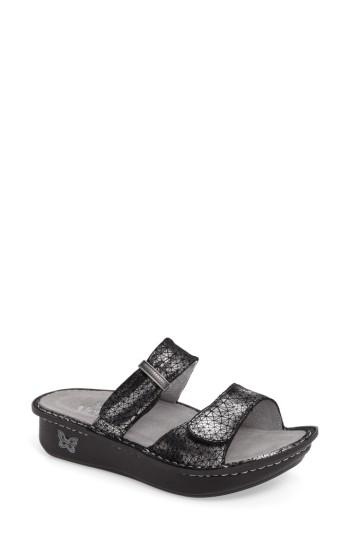 Women's Alegria 'karmen' Sandal -7.5us / 37eu - Grey