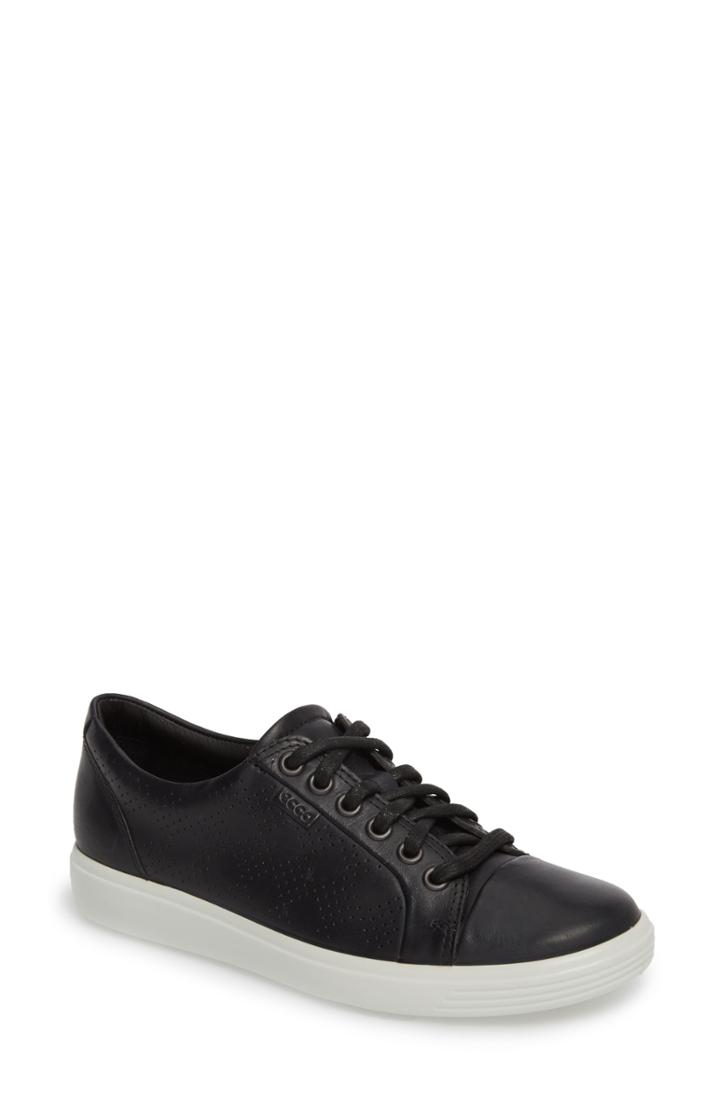 Women's Ecco Soft 7 Sneaker -7.5us / 38eu - Black