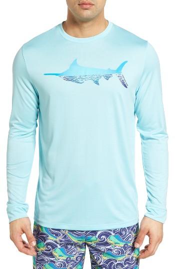 Men's Vineyard Vines Marlin Reflection Performance T-shirt - Blue