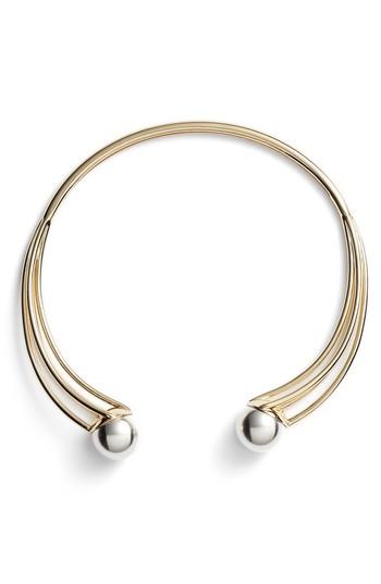 Women's Tory Burch Studded Collar Necklace