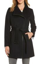 Women's Michael Michael Kors Wool Blend Coat - Blue
