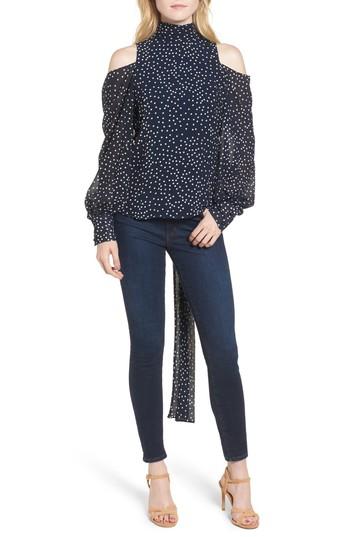 Women's Stylekeepers After Hours Open Back Blouse - Blue