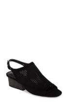 Women's Vaneli Calynn Slingback Sandal .5 M - Black