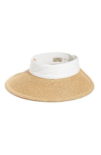 Women's Eric Javits 'squishee Halo' Hat - Beige