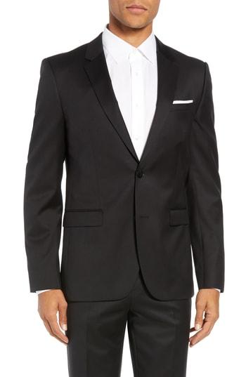 Men's Boss Aldon Extra Slim Fit Sport Coat R - Black