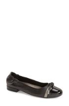 Women's David Tate 'amelia' Flat .5 N - Black