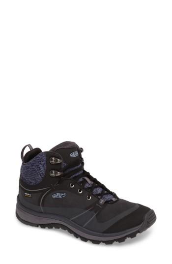 Women's Keen Terradora Pulse Waterproof Hiking Shoe .5 M - Black
