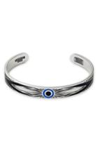Men's Alex And Ani Charity By Design Meditating Eye Men's Cuff Bracelet