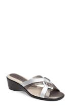 Women's David Tate Verona Sandal N - Metallic