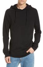 Men's The Rail Thermal Longline Hoodie, Size - Black