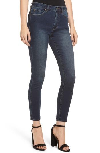 Women's Leith High Waist Ankle Skinny Jeans - Blue