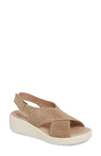 Women's Johnston & Murphy Cecilia Sandal M - Beige
