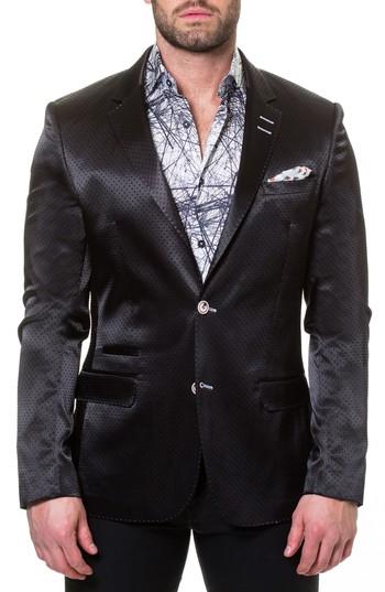 Men's Maceoo Socrate Pop Sport Coat (s) - Black