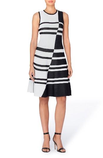 Women's Catherine Catherine Malandrino Loren Colorblock Stripe Dress