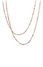 Women's David Yurman Mustique Beaded 18k Necklace With Andalusite, Citrine & Pink Tourmaline